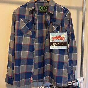 Dixxon x Hatebreed youth XL flannel